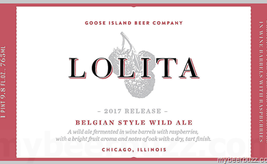 Goose Island – Lolita 2017 Release