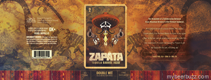 Crazy Mountain  & Chef Richard Sandoval Collaborate On Zapata Tequila Barrel-Aged Double Wit