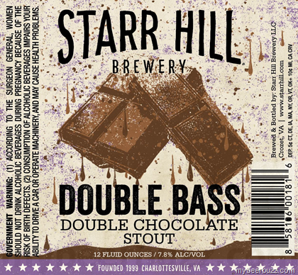 Starr Hill – Double Bass Double Chocolate Stout
