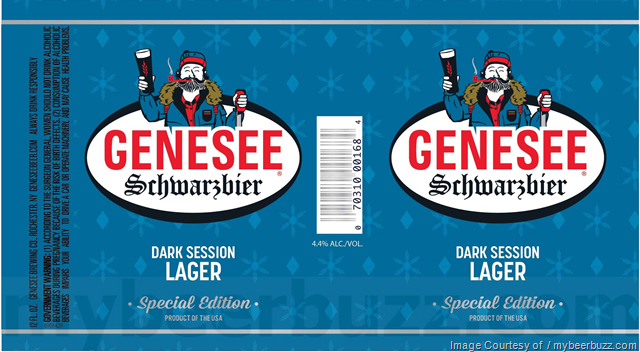 Genesee Adding Schwarzbier Dark Session Lager, Light & Non-Alcoholic Cans
