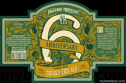Figueroa Mountain – 6th Anniversary Grand Cru Ale, Lizard’s Mouth & Fig Mtn Mosaic