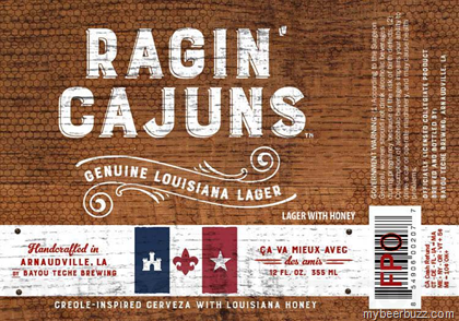 Bayou Teche – Ragin’ Cajuns Louisiana Lager