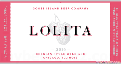 Goose Island – Lolita 2016