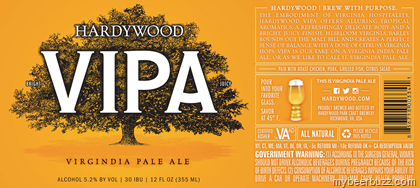 Hardywood – VIPA Virgindia Pale Ale 12oz Bottles