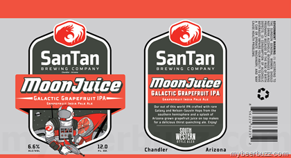 SanTan Adding Grapefruit MoonJuice IPA Cans
