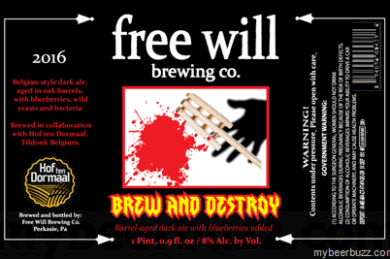 Free Will & Hof Ten Dormaal Collaborate On Brew And Destroy
