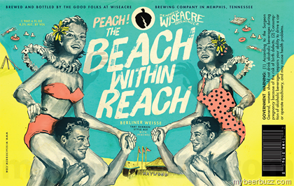 Wiseacre Brewing – Peach! The Beach Within Reach Berliner Weisse, Unicornucopia, Second Banana, Dr. Gibbler & Symphonic