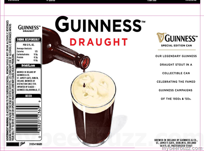 Guinness Draught – Special Edition Cans