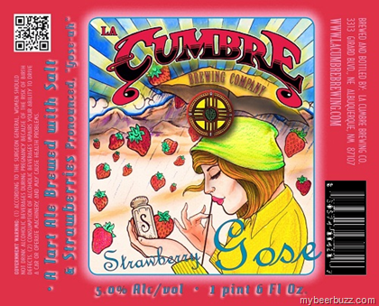 La Cumbre – Strawberry Gose 22oz Bottles