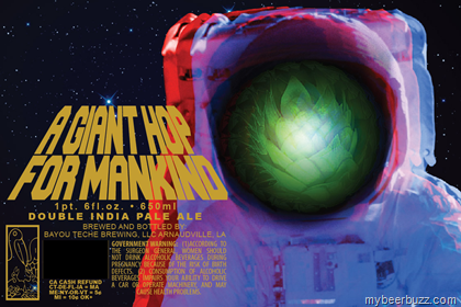 Bayou Teche – A Giant Hop For Mankind Double IPA