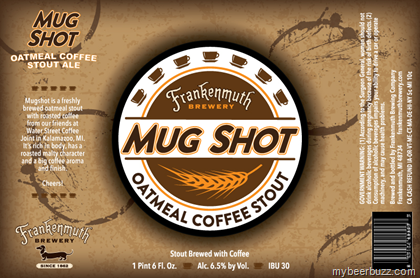 Frankenmuth Brewery – Mug Shot Oatmeal Coffee Stout & Banzai Red Rye Ale