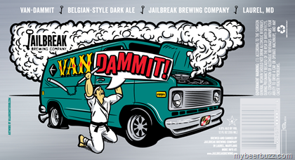Jailbreak Brewing – Van Dammit Belgian Dark Ale Cans