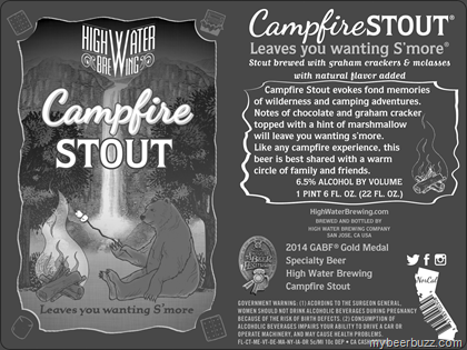High Water Brewing – Campfire Stout