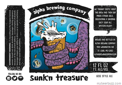 Alpha Brewing – Sunk’n Treasure Gose & Apocrypha