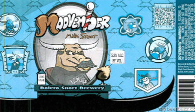 Bolero Snort – Moovember Milk Stout & Bravehorn
