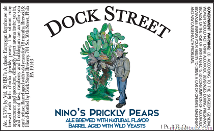 Dock Street – Nino’s Prickly Pears Bottles