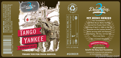 3 Daughters Brewing – Tango Yankee Wheat Ale 12oz Cans