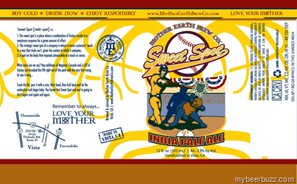 Mother Earth Brew Co – Sweet Spot IPA 12oz Cans