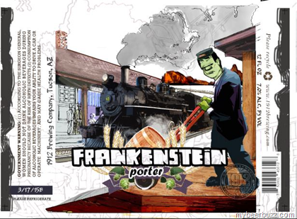 1912 Brewing – Frankenstein Porter, Brig Bound, Badass Bandido IPA & Rabid Coyote