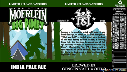 Christian Moerlein – Big Piney IPA & Canon of Shakesbeere