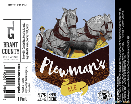 Brant County Brewing – Plowman’s Ale, Russian Gun & Highballer