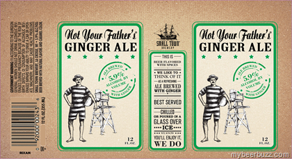 Small Town Brewery – Not Your Father’s Ginger Ale 12oz Cans & Bottles