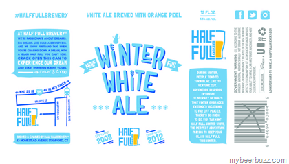 Half Full Brewery – Winter White Ale 12oz Cans