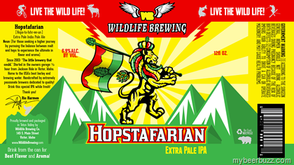 Wildlife Brewing Updates ABV On Hopstafarian Extra Pale IPA Cans