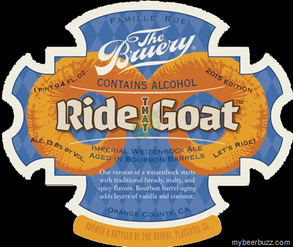 The Bruery – Ride That Goat 2015 Bottles