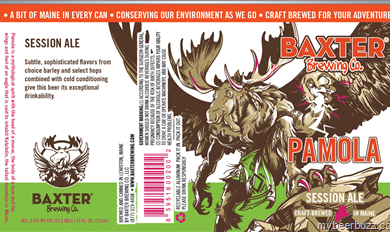 Baxter Brewing – Pamola Session Ale 12oz Can