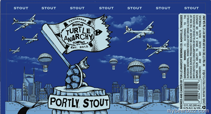 Turtle Anarchy Brewing- Portly Stout 12oz Cans