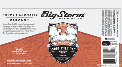 Big Storm Brewing – Arcus IPA, Wavemaker Amber & Oktoberfest 12oz Cans