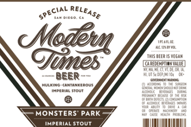 Modern Times – Monster’s Park & Mega Fortunate Islands 22oz Bottles