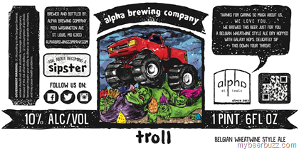 Alpha Brewing – Troll Belgian Wheatwine