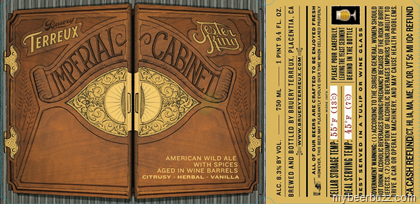 Bruery Terreux – Imperial Cabinet & Cinnamonk Bottles