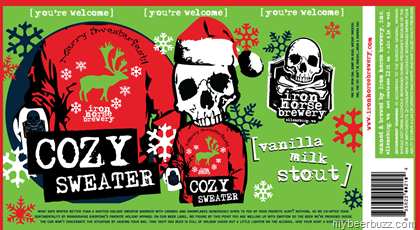 Iron Horse Brewery – Cozy Sweater 12oz Cans