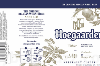 Hoegaarden Witbier 11.2oz Cans