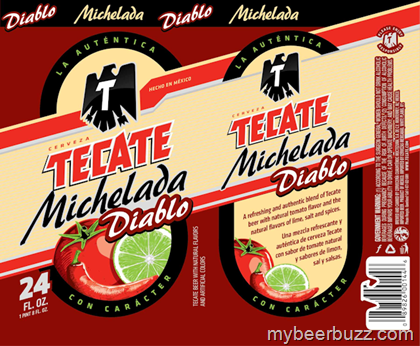 Tecate – Michelada Diablo Coming In Feb 2015