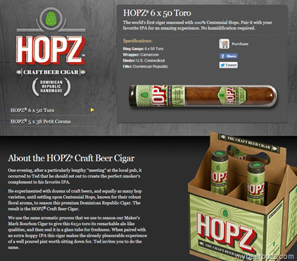 Hopz – Craft Beer Cigars