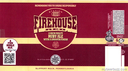 North Country Brewing (Slippery Rock, PA) – Station 33 Firehouse Red, Slimy Pebble Pils & Tribally Pleasing Pale IPA Coming to 12oz Cans