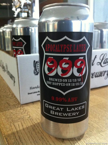 Great Lakes – Apocalypse Later 999 Coming to Cans