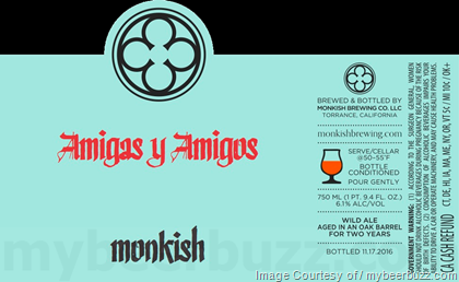 Monkish Brewing Adding Amigas y Amigos