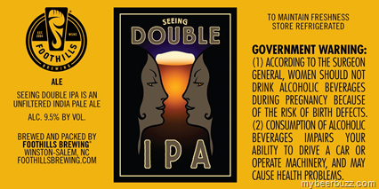 Foothills Brewing – Revamped Keg Labels