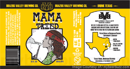 Brazos Valley Brewing – Mama Tried Citra IPA, Killin’ Time & 7 Spanish Angels Cans