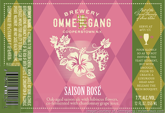 Ommegang Adding Saison Rosé Bottles