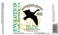Evolution Migration Series Rum Barrel Golden Ale, Newcastle Werewolf,  Tommyknocker Cocoa Porter, Cigar City Table Saison