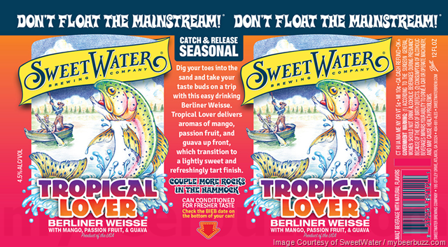 SweetWater Adding NEW Tropical Lover Berliner Weisse Cans
