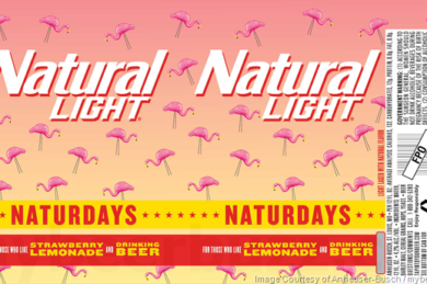 Anheuser-Busch Adding Natural Light Naturdays Strawberry Lemonade