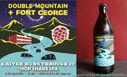 Double Mountain & Fort George Collaborate On A River Runs Through It – Hop Shake IPA