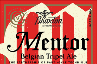Braxton Adding Mentor Belgian Tripel Ale Bottles, Graeter’s Blueberry Pie Brown Ale & Braxton Labs New England-Style IPA